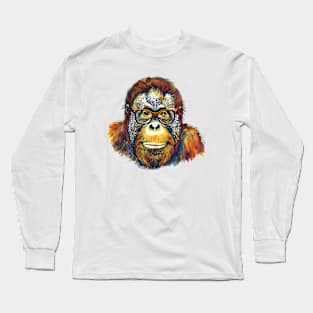 Orangutan Escape (Clause) Long Sleeve T-Shirt